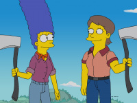 Мардж — лесоруб :: Marge the Lumberjill